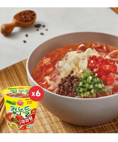 [오뚜기] 컵누들 마라탕 컵(44.7g x 6입)
